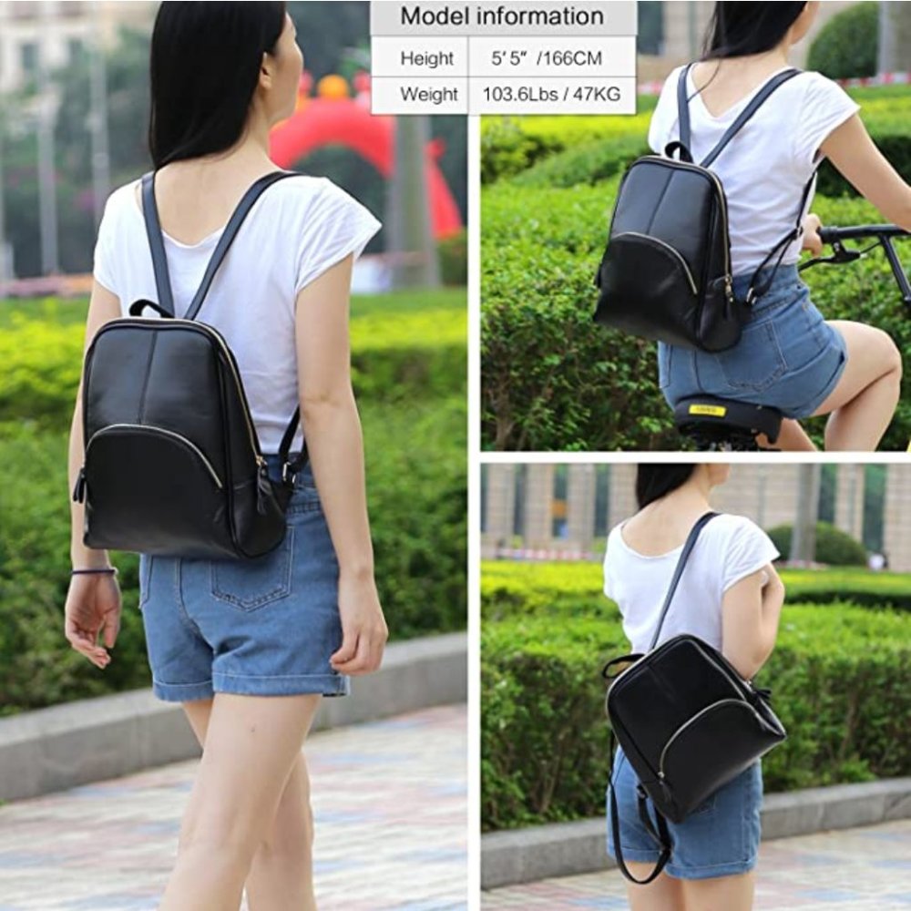 Zizac Vegan Leather Backpack